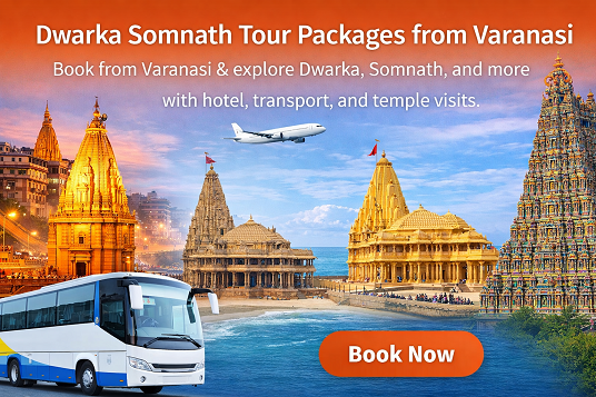 Dwarka Somnath tour Packages from Varanasi