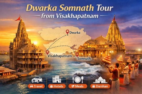 Dwarka Somnath tour Package from Visakhapatnam
