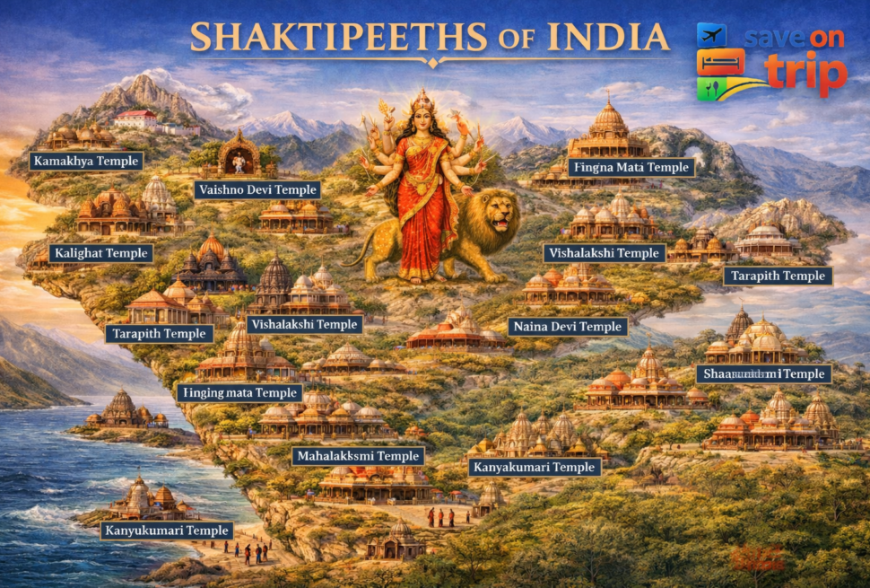 list of 51 shaktipeeth in India
