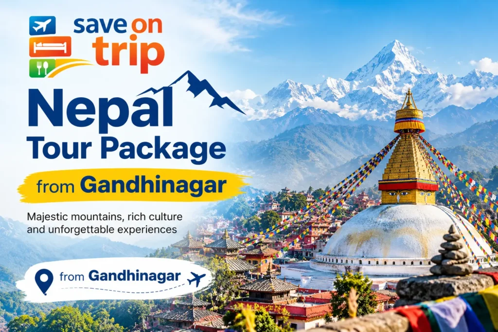 Nepal Tour Package from Gandhinagar