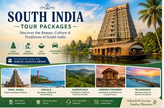 Best South India Destinations for Family and Honeymoon Trips