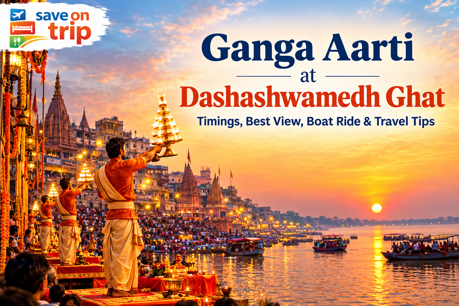 Ganga Arti at Dashwamedh Ghat Varanasi